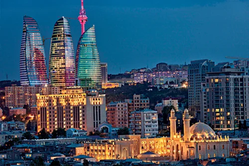Baku cityscape